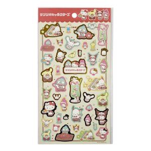 Sanrio Melon Soda Sticker Hello Kitty Sticker Sheet Japan Trinket Trinketcore
